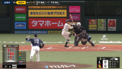 牧原大成の2ランホームランで先制！！