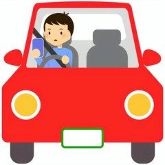 【手のかかる嫁】朝から風邪で寝込んでいた。嫁が珍しく気遣ってくれて「アタシが買い物に行ってくるから？」→不安ながら運転を任せたら案の定…