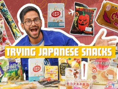 外国人「パッケージの写真とサイズが一致するのがすごい」Bake With Shiveshが日本のお菓子を初めて試してる