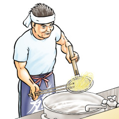 ラーメン屋さん、平ざるを使って麺上げして麺を整える動画をうｐしたら湯切りが甘すぎると大炎上ｗｗｗｗｗｗｗｗｗｗｗｗｗ