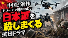 【PICKUP】中国さん、ドローンや四脚ロボで日本軍を殺しまくる抗日ドラマを作ってしまうwww