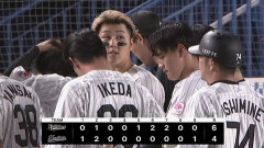 9月22日　ロッテ４－６オリックス　先発ジャクソンが5回2失点、打線は先制するも後半逆転許し山口の一発が飛び出すも及ばず4連敗