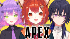 【APEXランク戦】強者：ラトナ・プティ・一ノ瀬うるは・常闇トワとの最強トリオが魅せる