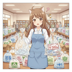 アパートの上の階に住んでる一家がよく外通路にゴミ袋を放置していた。ある日玄関先には近藤さん、そして上から白いのがツーって垂れてきて→