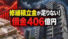 【大惨事】マンション修繕積立金、ガチで不足ｗｗｗ借金406億円へ