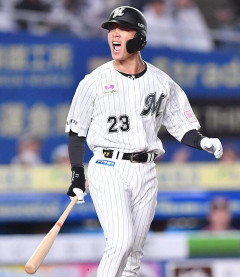 ロッテ石川慎吾、限界突破