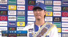 DeNA古市尊 .327 (55-18) 1HR 出塁率.379 長打率.463 OPS.842
