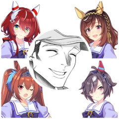 【ウマ娘】チームキタハラの初G1勝利シーン