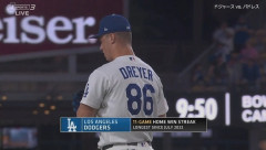 ドジャース5連勝、ワイルドカードシリーズ免除