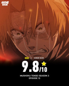 【速報】『無職転生3期』最新話が海外評価9.8/10→エッヂ民「胸糞展開してこそ覇権」www