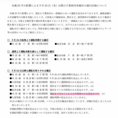 【緊急】千葉県民、通勤できない。内房線の運転再開は12月以降か