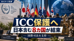 【速報】日本や英仏独など8カ国が共同声明「国際司法機関を保護し、強化するという決意は揺るぎない」