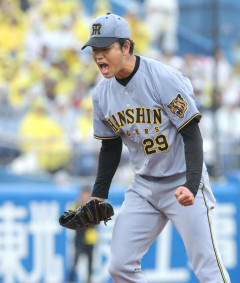 阪神タイガース、生え抜き15勝は2003年井川以来WWWWWWWWWWWWWWWWWWWWWW