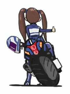 【画像】ナイスボディの女ライダー見つかるｗｗｗ