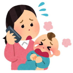 下の子が熱を出しても義実家から帰れず仕方なく夕飯食べて帰ろうとしたら何故か花火にまでつきあわされた