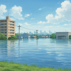 千葉 印旛沼が満水で都市から水が抜けない模様   #悲報 |  温暖化の影響で東南アジアのスコールみたいな雨が降るからな