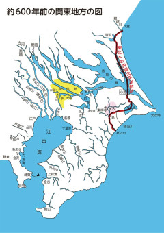 【悲報】徳川家康が江戸に入る前の千葉、普通に海だった・・・
