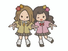 【画像】地雷系JK ✕ ギャル系JK