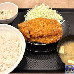 【悲報】松のや、690円でこれだけのカツを食わせてくるｗｗｗｗ