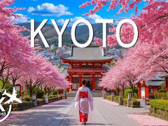 外国人「どこにいても心が軽くなる」Peaceful World 4Kが桜と神社の美しい風景を紹介してる