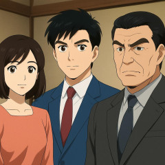 『美味しんぼ』34年ぶり新作アニメ 山岡士郎役は阿座上洋平、栗田ゆう子役は咲々木瞳、海原雄山役は大塚明夫が父・周夫氏から引き継ぐ