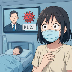 中国で若者の「突然死」が相次ぐ、新型コロナウイルスの新たな変異株「PJ.2.1」を検出