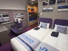 外国人「楽しいテーマだね」Experience JAPANが新幹線ホテルを紹介してる