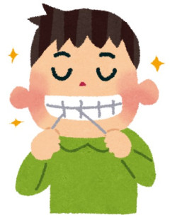 昨日フロスしたら引っかかるし抜いたら血がドバドバ出るんだけど