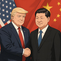 トランプ 中国と結束を固める「第二次世界大戦の頃のように共に」   |  中国共産党は中国内で逃げ回ってただけ