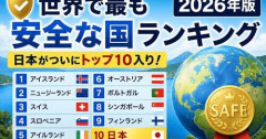 【悲報】日本より治安のいい国ってどこやろ・・・・・・・・・