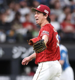 前田健太(38) 5勝4敗 防御率2.24 奪三振率7.17 与四球率2.02