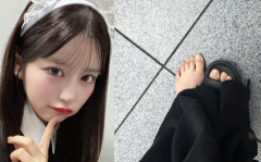 【 FRUITS ZIPPER 】月足天音　靴をなくして裸足で立つ画像を投稿「どゆこと!?!?!?」「そんな事ある!?笑」「シンデレラじゃん」