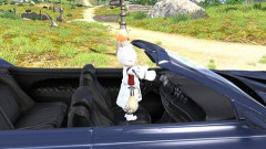 【FF14】「ララフェルは立ち乗り」FF15コラボでレガリアマウントをゲットした新規勢ララフェルさん、乗り方に笑ってしまう