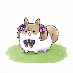 【ウマ娘】器用なトレーナーに編んでもらったまんまるしゃ犬