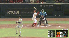 【広島対巨人24回戦】広島、2回裏2アウト二塁から勝田のタイムリーで1点先制！！！！！！！！！！！！