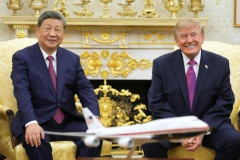 【困惑】トランプ大統領「中華人民共和国は共に日本と戦った同盟国」→大戦時には存在せず・・・・・・・・・