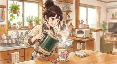 カップ麺のお湯なんか感覚で入れてるから線見た事ない。あとお湯入れて30秒で食べ始める。