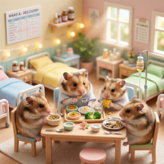 ハンガリーの病院食　ワイ達の想像を越えてくる