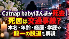 【悲報】横浜拠点のバンド「Catnap baby」ほんまさん、交通事故で急逝