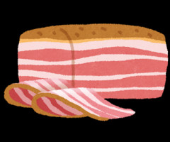 【勝者スレ？】ベーコン焼いてる！！！
