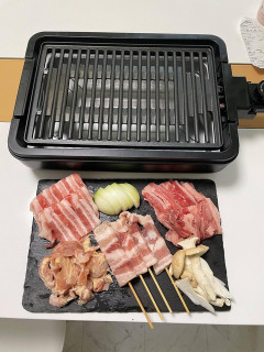 朝から一人焼肉うますぎる