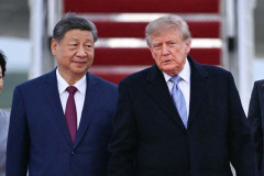 【動画】習近平、トランプの前で爆笑してしまう