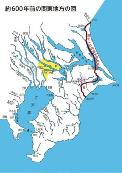 今回の千葉県で水没した辺りってつい最近まで海だったんやな