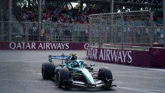 アストンマーチンのアロンソ、F1アゼルバイジャンGP予選について「T15でミス」「そのせいでPPを失った」