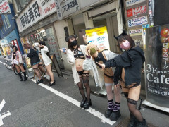 【画像】歌舞伎町、超えちえちな女子たちが現れてしまうwwwwwwwwwwwwwwwwww