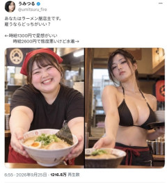 【画像】面接官「あなたはラーメン屋店主です。どちらを雇いますか？」