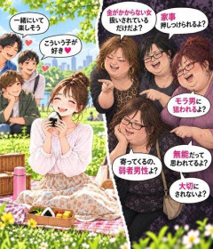 【注目】女性さん、たのピク女が好きな男性に一言