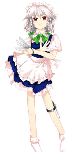 【東方】咲夜さん靴下だったのか