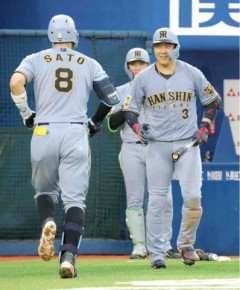 【阪神】大山悠輔が１８号ソロ＆決勝打を含む４安打４打点「ミスをカバーし合えるチームがいいチーム」打率・４６３、６本塁打、１８打点の“ハマスタ男”