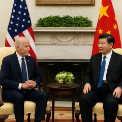 米中は第2次大戦の「同盟国」 会談文書明記、日米離間懸念も―米発表